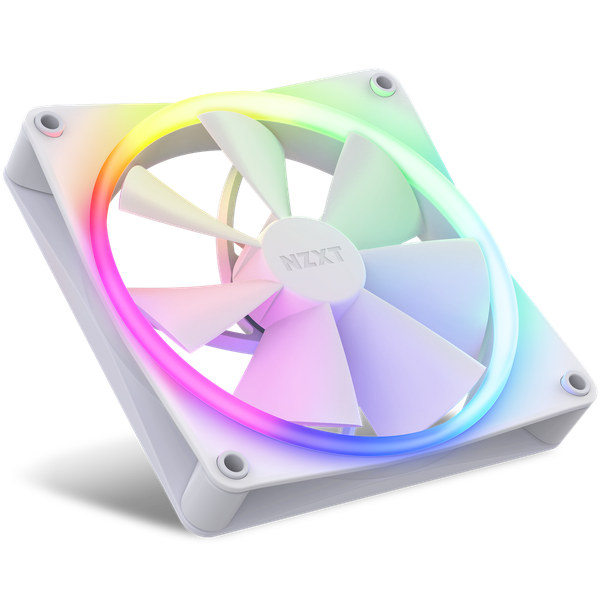  Quạt tản nhiệt PC NZXT F140 | Kit 2 fan 140mm, RGB, Trắng 
