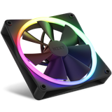  Fan case NZXT F140 RGB Twin Pack | Bộ 2 Fan RGB, Kèm HUB, Black/White 