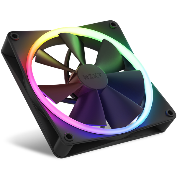  Quạt tản nhiệt PC NZXT F140 | Kit 2 fan 140mm, RGB, Trắng 