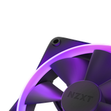  Fan Case NZXT F120 RGB Triple Pack - Đen | Kit 3 fan, RGB, kèm HUB (Ring LED) 