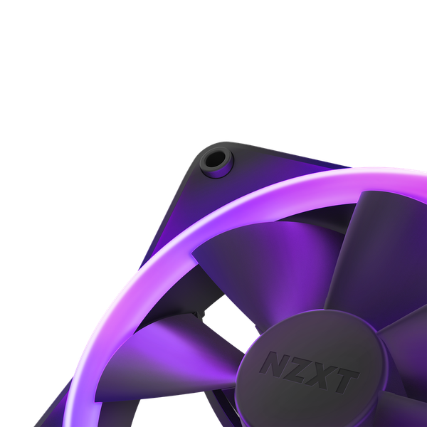  Quạt tản nhiệt PC NZXT F140 | Kit 2 fan 140mm, RGB, Trắng 