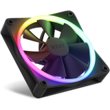  Fan Case NZXT F120 RGB Triple Pack - Đen | Kit 3 fan, RGB, kèm HUB (Ring LED) 