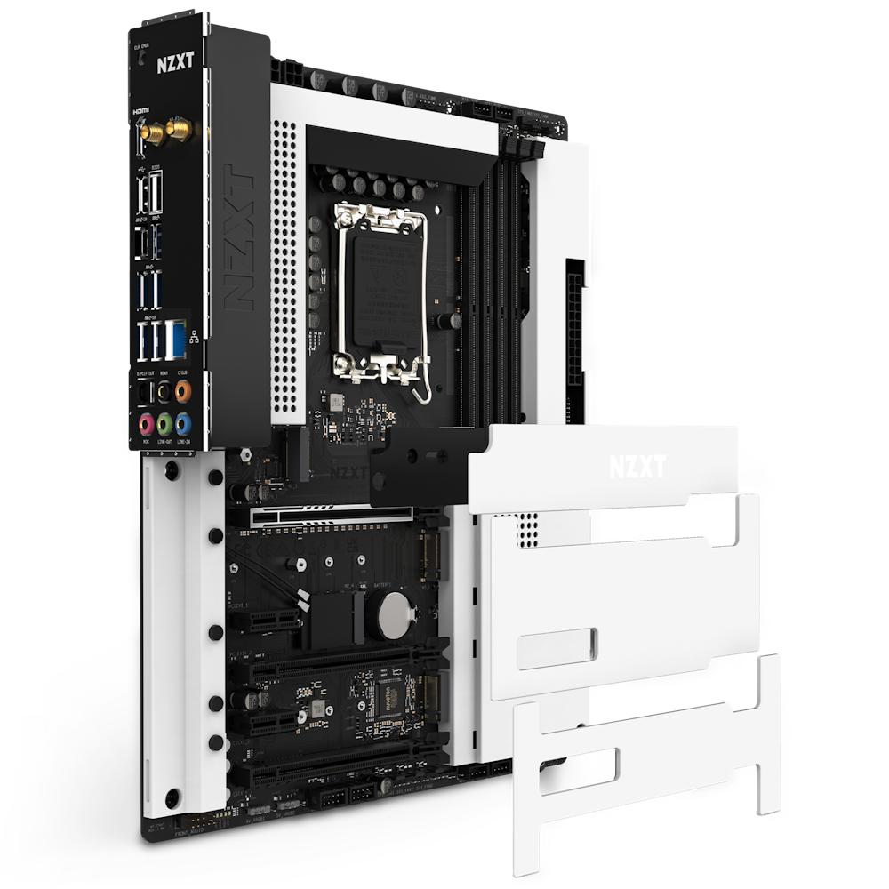 Mainboard NZXT N7 Z790 White | Intel Z790, Socket 1700, ATX, 4 khe DDR5