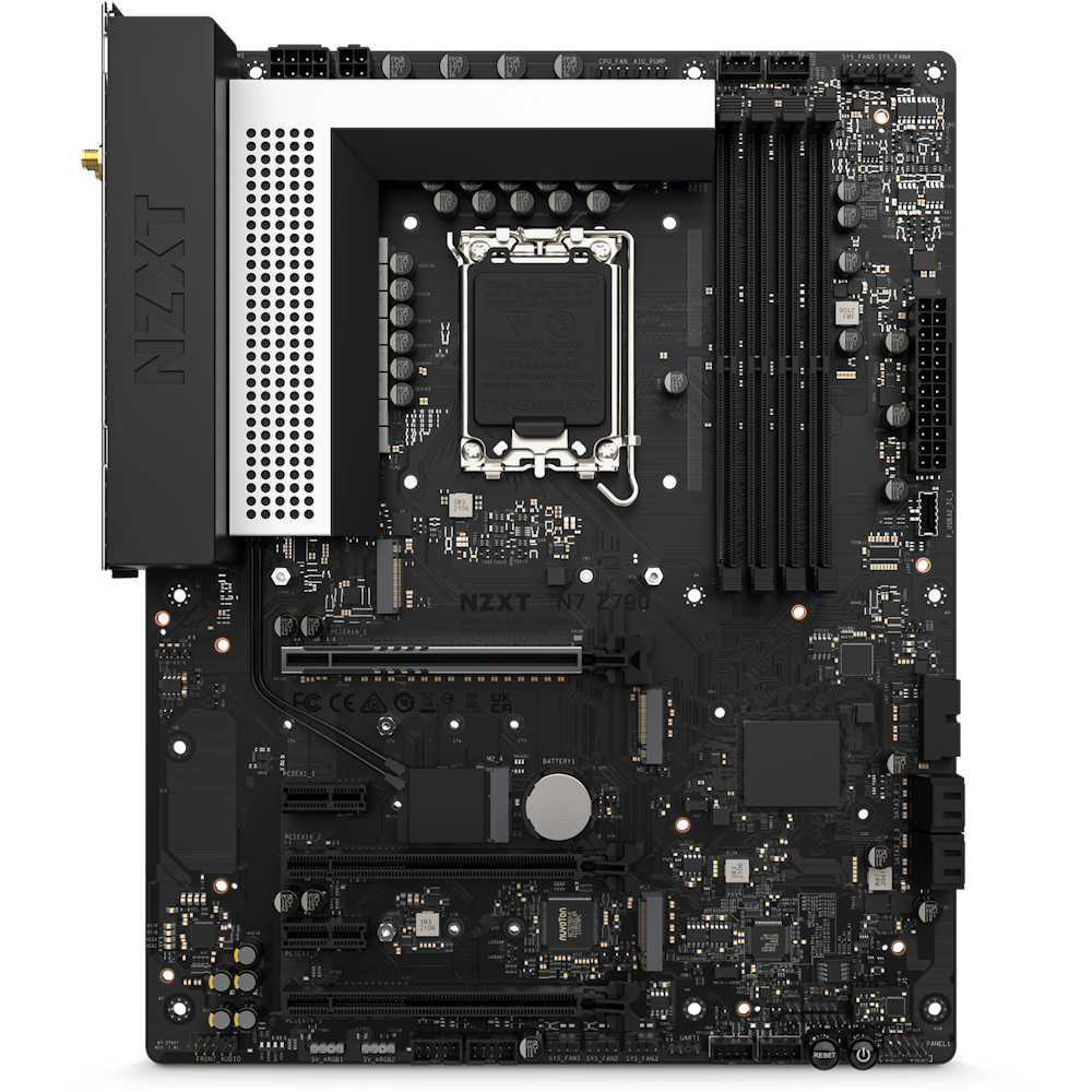 Mainboard NZXT N7 Z790 White | Intel Z790, Socket 1700, ATX, 4 khe DDR5