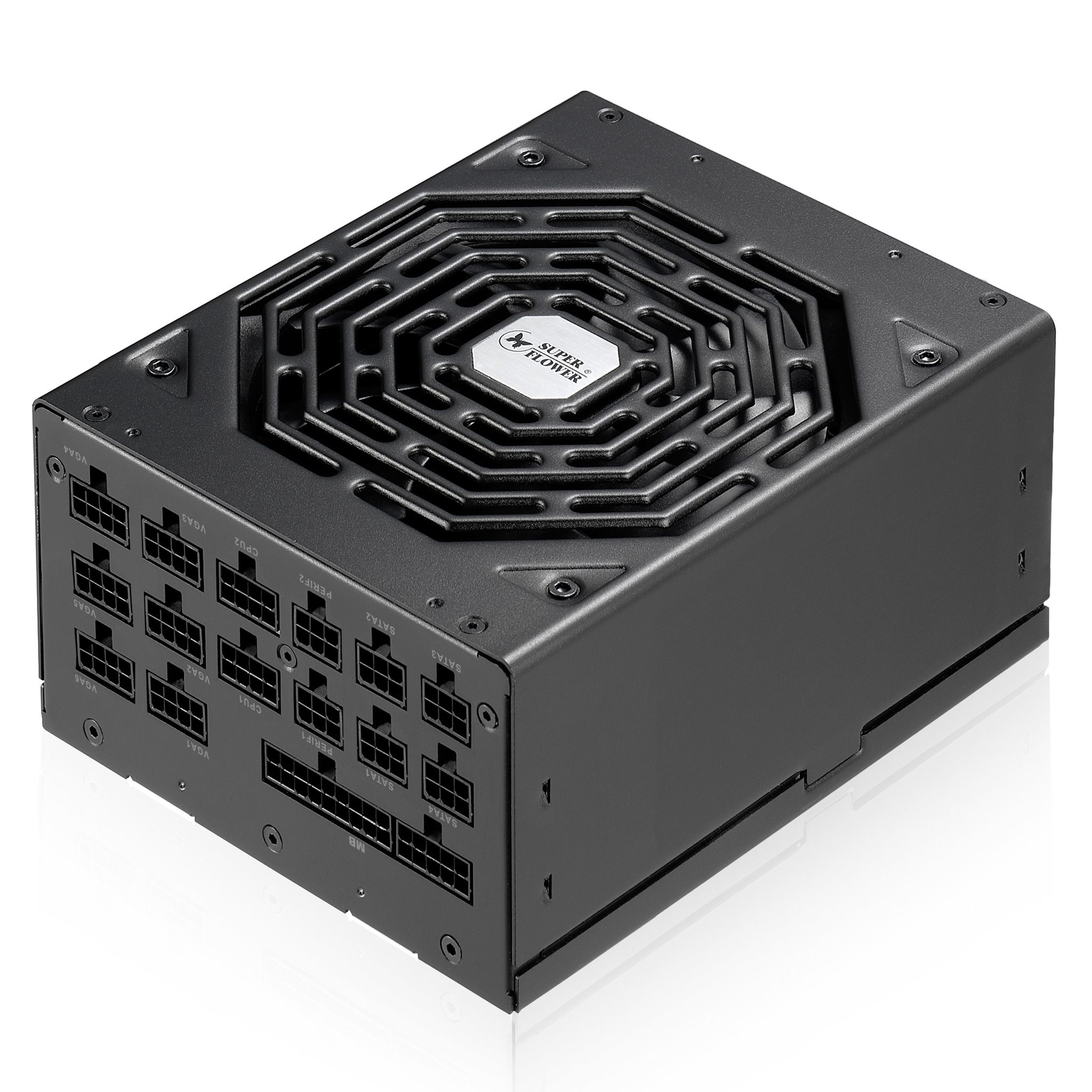 Nguồn Super Flower Leadex Platinum SE 1200W - Black | Full Modular, 80 Plus Platinum (SF-1200F14MP)