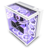  Thùng máy NZXT H9 Elite (Black/ White) | Mid Tower, kèm sẵn 4 fan 