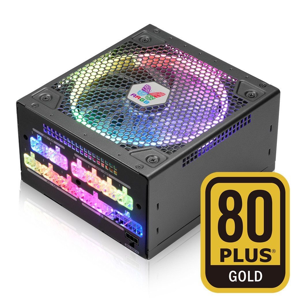 Nguồn Super Flower Leadex III Gold ARGB 850W - Black (SF-850F14RG-BK)