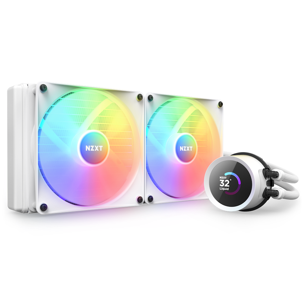 Tản nhiệt nước NZXT Kraken 280 RGB - Trắng