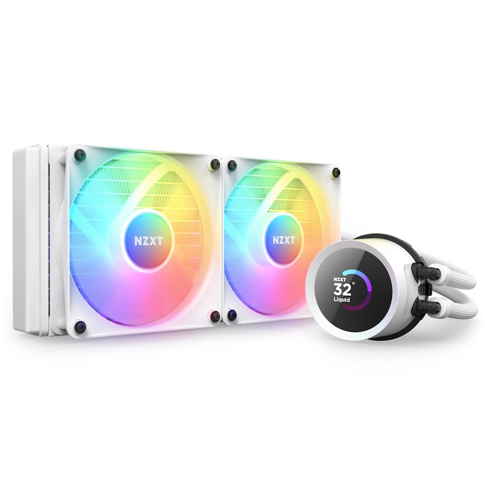 Tản nhiệt nước NZXT Kraken 240 RGB - Trắng