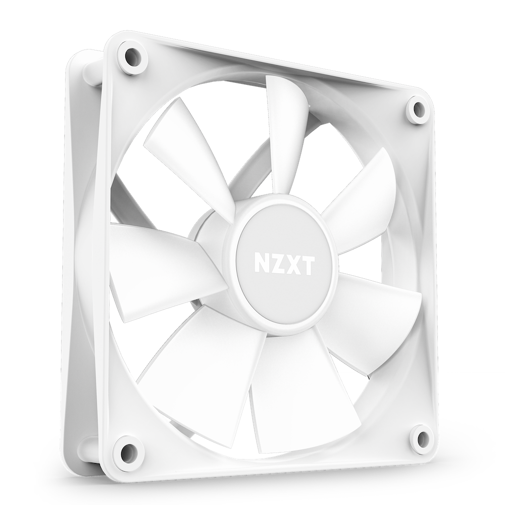 Fan Case NZXT F120 RGB Core Triple Pack - Trắng | RGB, Kit 3 fan, kèm HUB