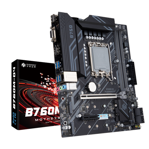 Mainboard HUANANZHI B760M-D4 A DDR4 Màu Đen
