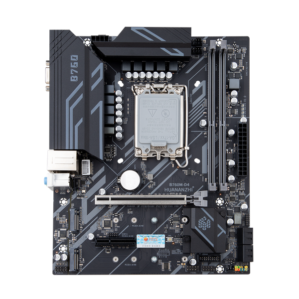  Mainboard HUANANZHI B760M-D4 A DDR4 | LGA 1700, mATX, 2 khe RAM 