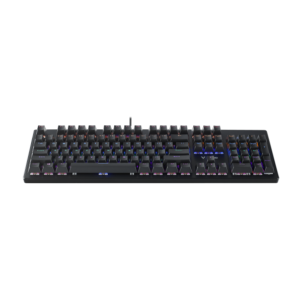  Bàn phím cơ Rapoo V510C Black | Led Rainbow, Red Switch 