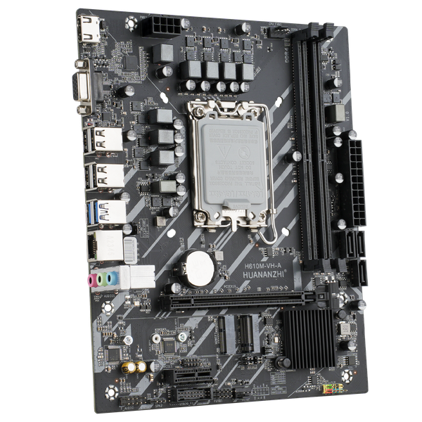  Mainboard Huananzhi H610M-VH-A DDR4 | LGA 1700, mATX, 2 khe RAM 