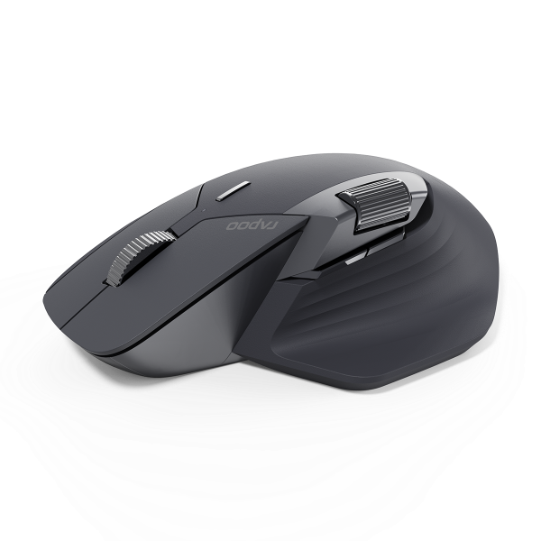  Chuột văn phòng Rapoo MT760 | 3 mode, 4000 DPI, 108g, Đen 