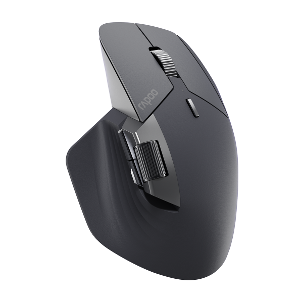  Chuột văn phòng Rapoo MT760M Mini | 3 mode, 3200 DPI, 108g, Đen 