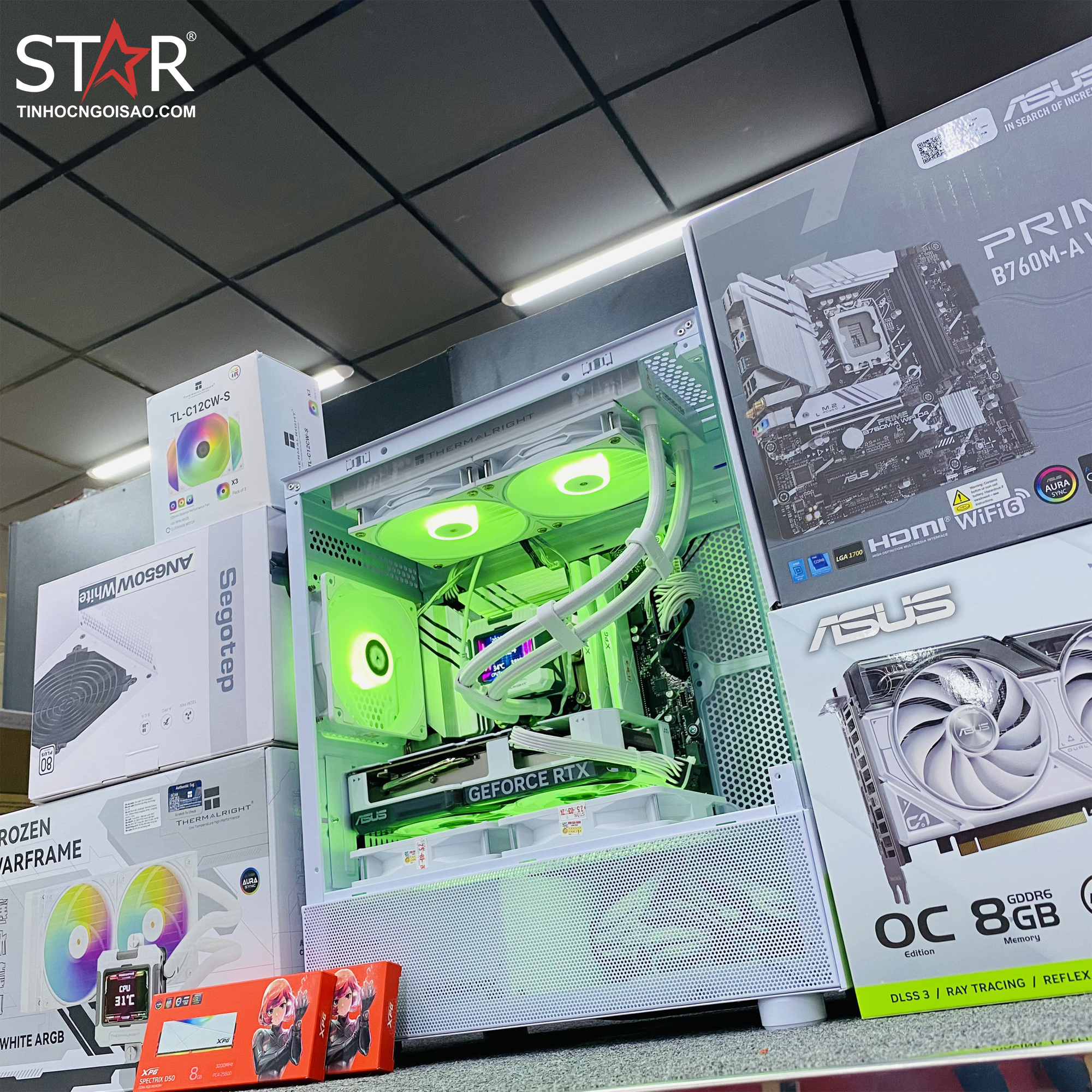 PC Gaming STAR PHOENIX | I5 12400F, RTX 4060, Intel