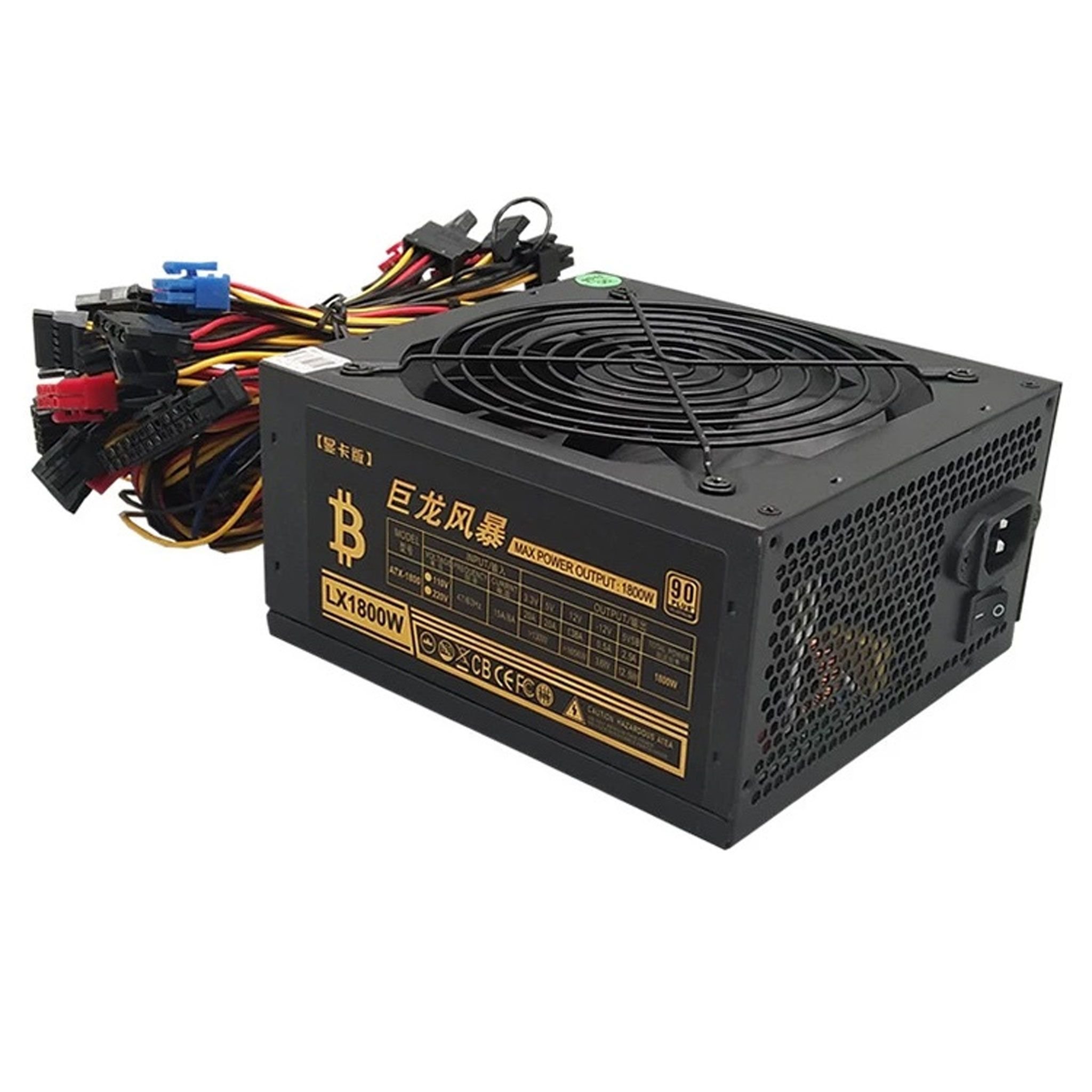 Nguồn Bitcoin LX1800W | 1800W, 80 Plus