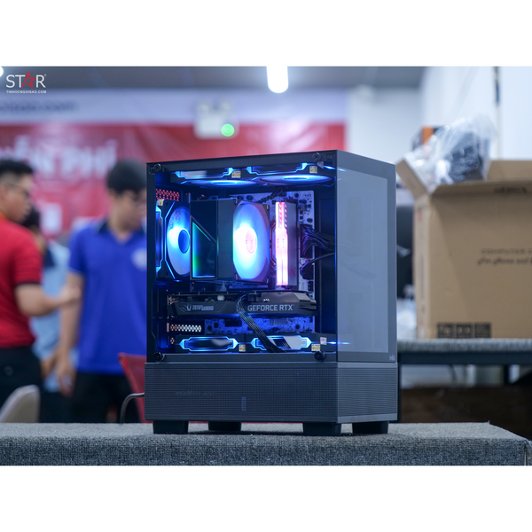  PC Gaming STAR Aether | Intel i5 12400F\ RTX 3060 12G\ H610M WIFI\ RAM 16GB\ SSD 512GB 