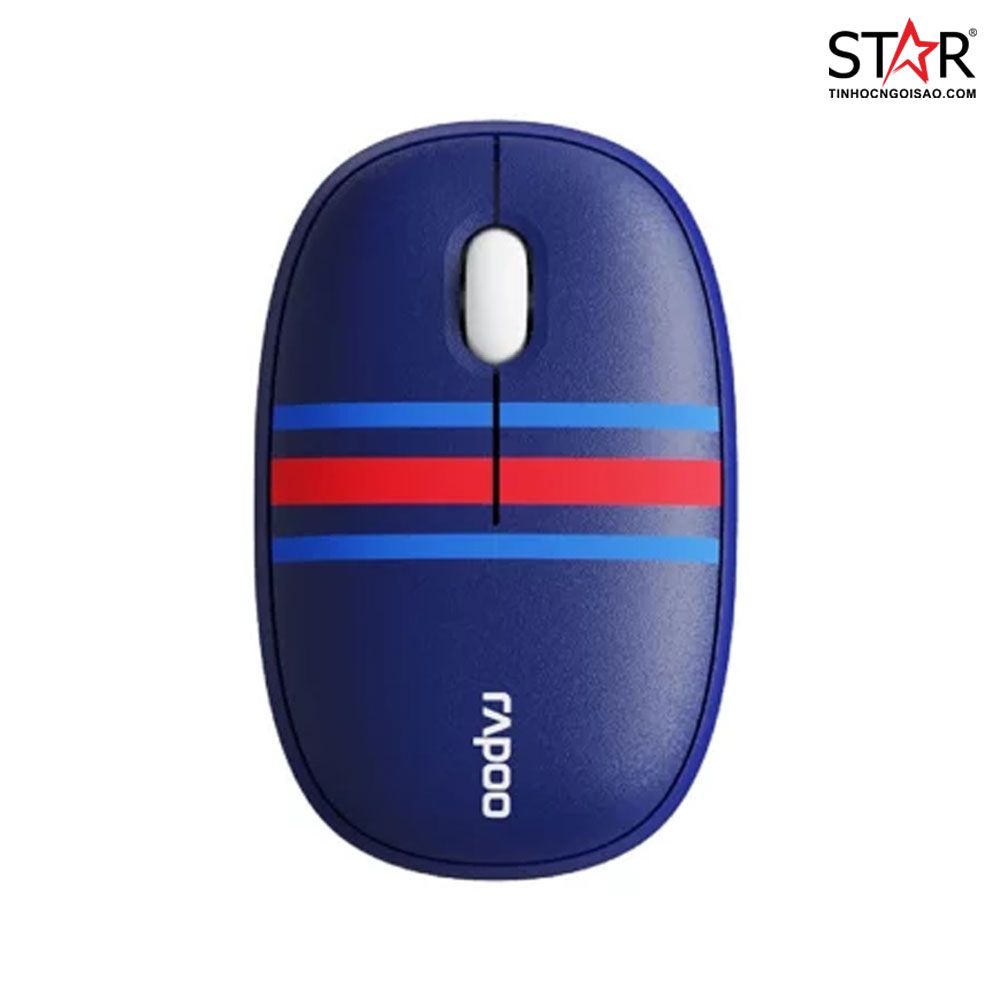 Chuột Rapoo M650 Silent (Blue Red) France