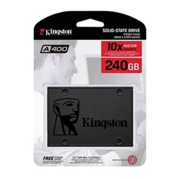 Ổ cứng SSD Kingston A400 240GB | SATA III, 2.5" (SA400S37/240G) 