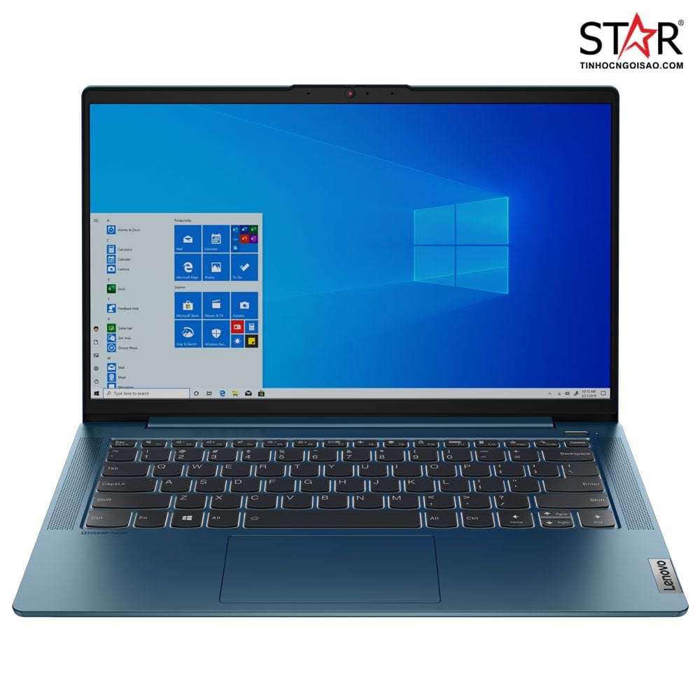 Laptop Lenovo IdeaPad 5 15ITL05 82FG00M5VN i5-1135G7 | 8GB | 512GB | Intel Iris Xe | 15.6 inch FHD | Win 10 (Xanh) [HÀNG TRƯNG BÀY]