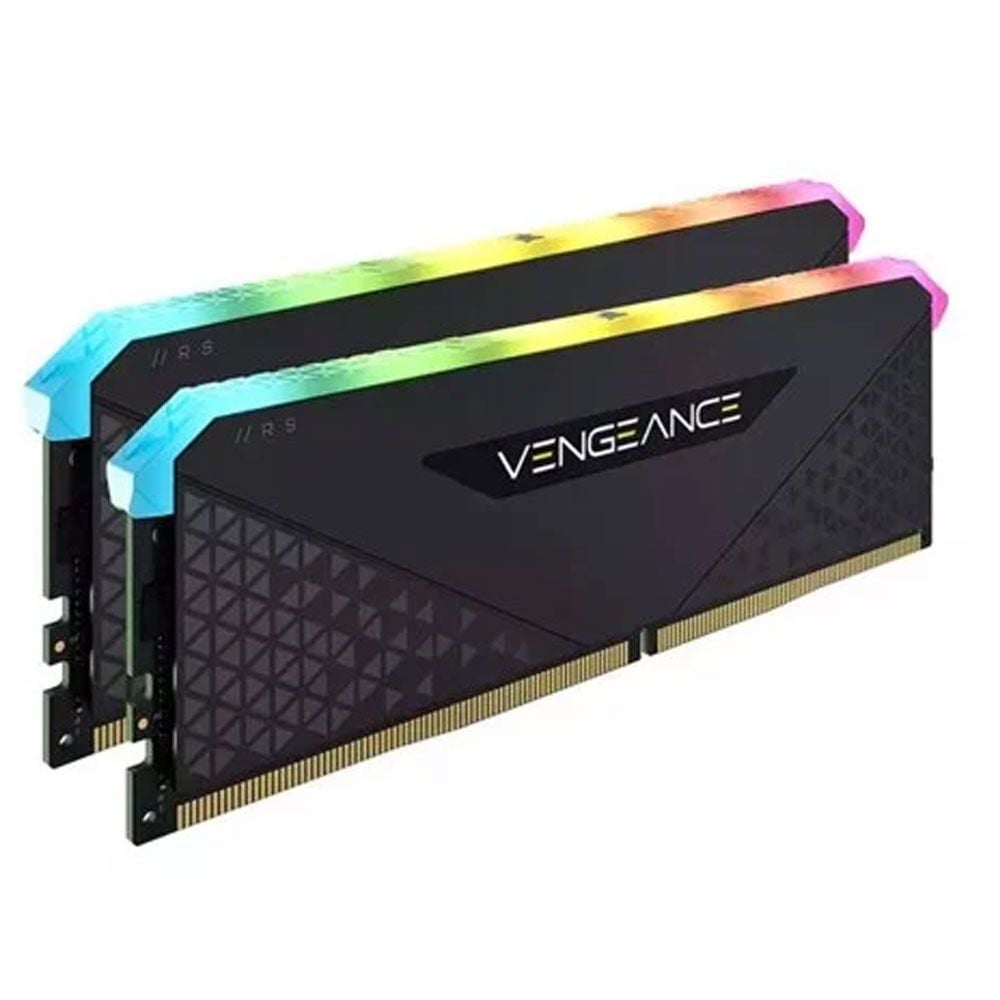 Ram PC Corsair Vengeance RGB RS 32GB DDR4 3200Mhz (CMG32X4M2E3200C16) (2x16GB)