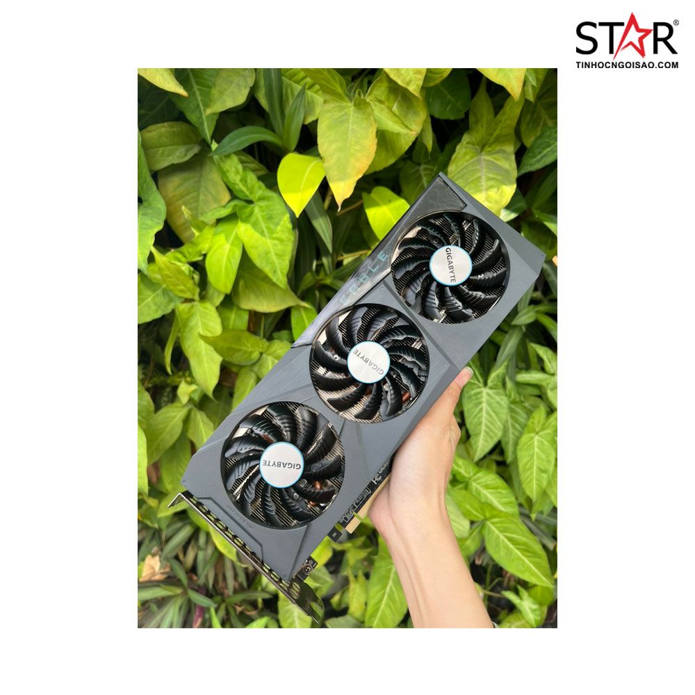 Card màn hình VGA Gigabyte RTX 3070 OC 8GB Eagle 3 Fan Cũ