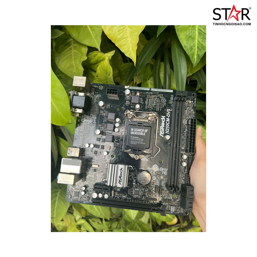 Mainboard ASROCK H310CM DVS (Socket 1151, M-ATX, 2 khe ram)