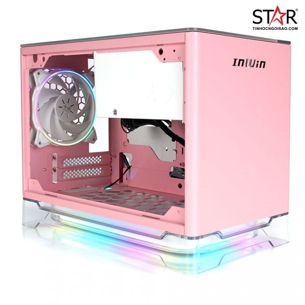 Thùng máy Case InWin A1 Plus Pink Mini-ITX Tower (Hồng)