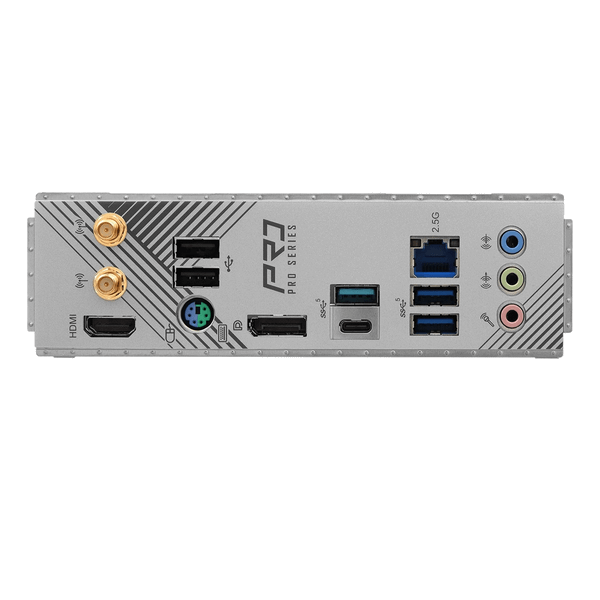  Mainboard ASRock B760M Pro RS Wifi White DDR5 | LGA 1700, mATX, 4 khe RAM 