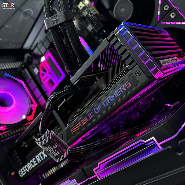  PC Gaming STAR Barbatos Black | Intel i5 14400F \ RTX 4060Ti\ B760M WIFI\ RAM 32GB\ SSD 500GB 