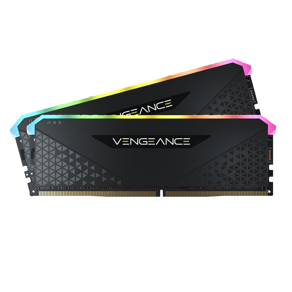 Ram PC Corsair Vengeance RGB RS 16GB DDR4 3200Mhz (CMG16X4M2E3200C16) (2x8GB)