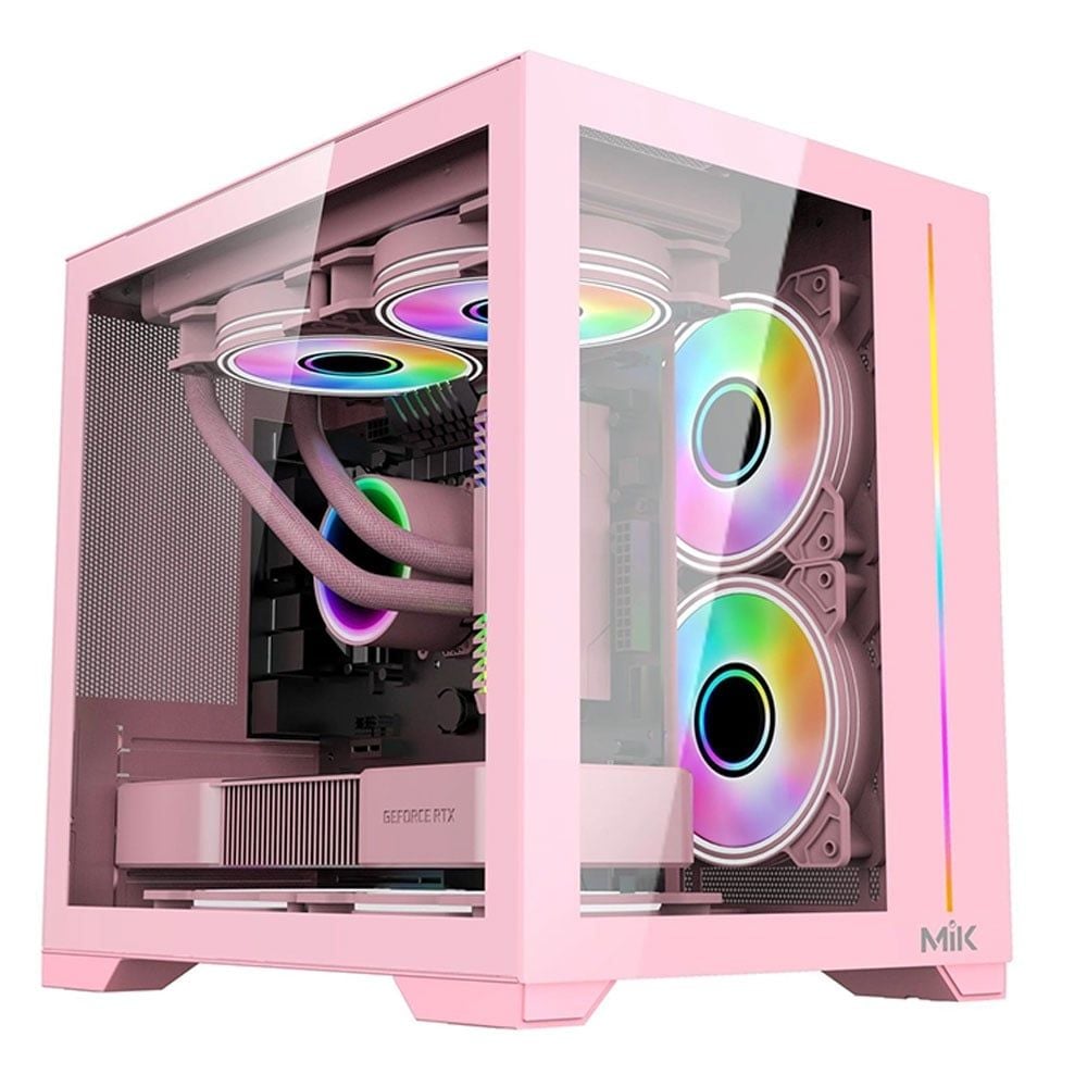 Thùng Máy Case MIK LV12 MINI ELITE - Pink