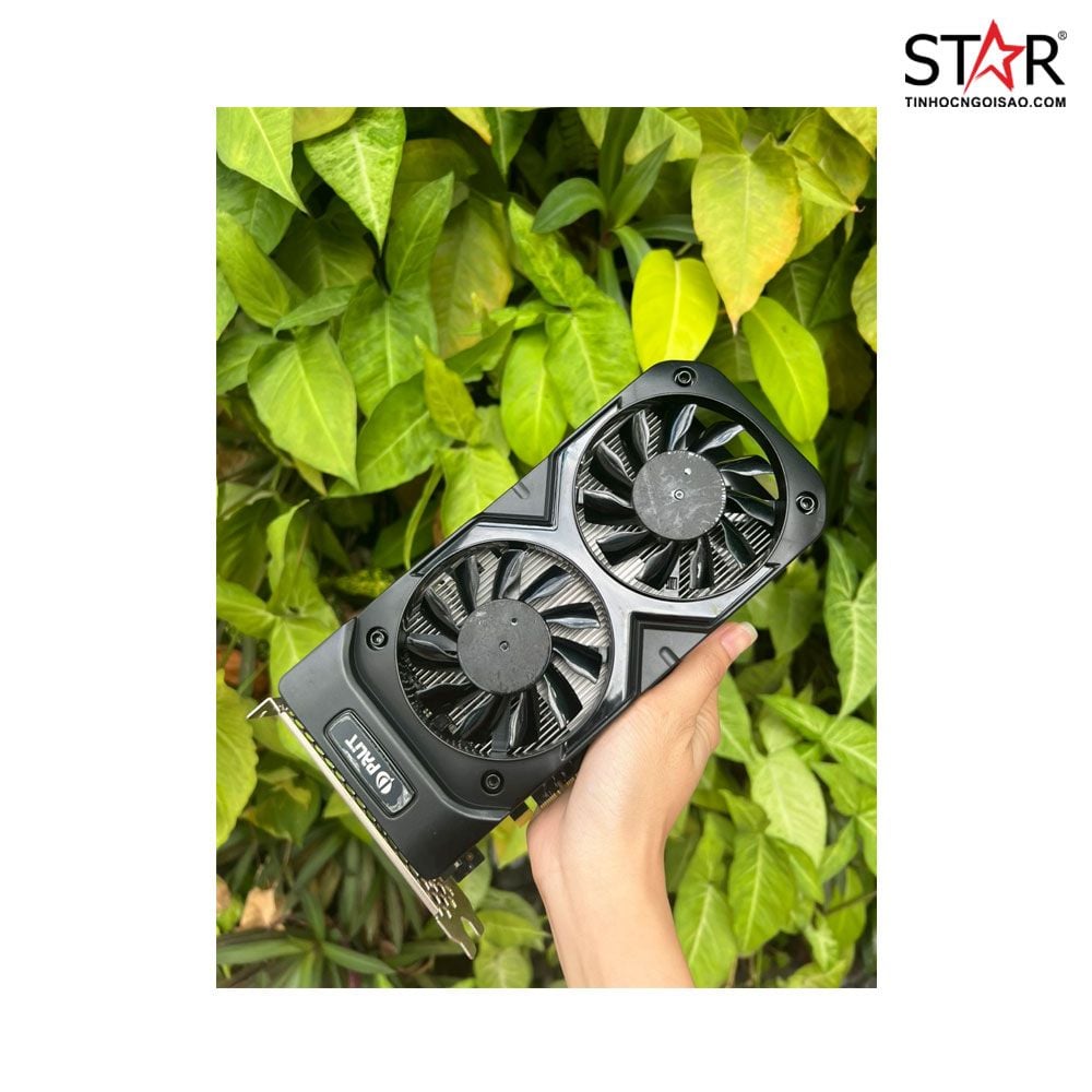 VGA Palit GTX 1050 Ti 4GB 2 Fan Cũ