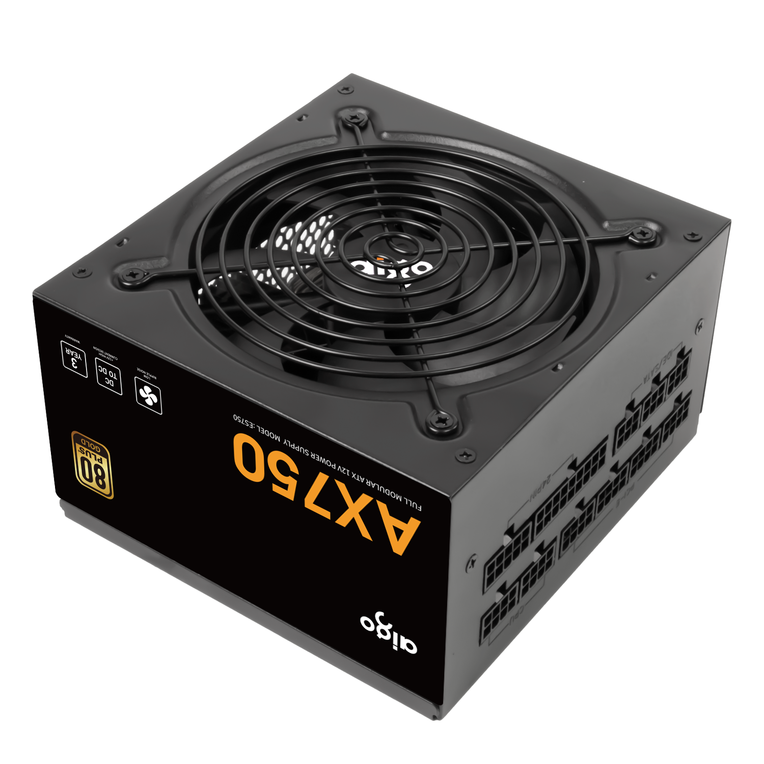 Nguồn Aigo AX750 750W | Gold, Full Modular