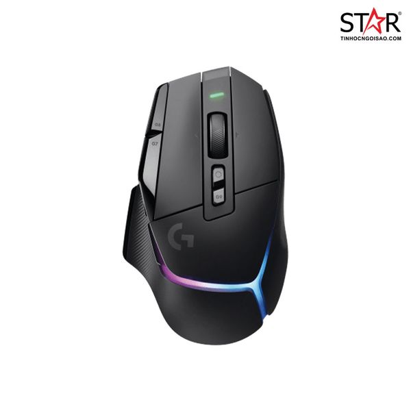  Chuột gaming Logitech G502 X Plus | Wireless 2.4Ghz, 25600 DPI, 106g, RGB, Đen 
