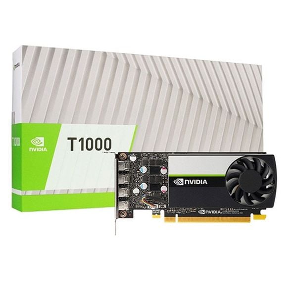  Card màn hình NVIDIA T1000 Quadro T1000 | 4GB GDDR6, 896 CUDA, 