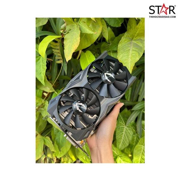  Card màn hình NVIDIA GeForce RTX 2070 Zotac Mini cũ | 8GB GDDR6, 2304 CUDA, 550W 