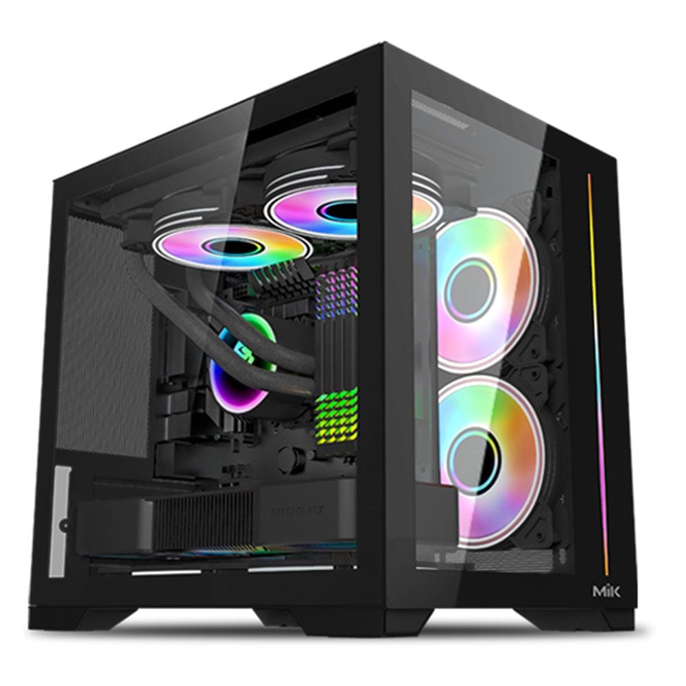 Thùng Máy Case MIK LV12 MINI ELITE - BLACK