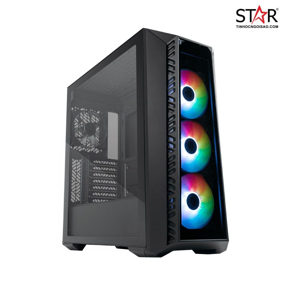 Thùng máy Case Cooler Master MasterBox MB520 ARGB Mid Tower (MB520-KGNN-S01) (Tặng 3 Fan RGB)