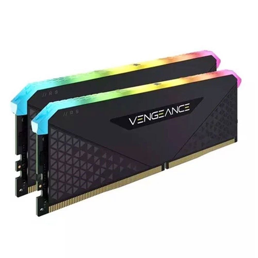 Ram PC Corsair Vengeance RGB RS 16GB DDR4 3600MHz (CMG16X4M2D3600C18) (2x 8GB)