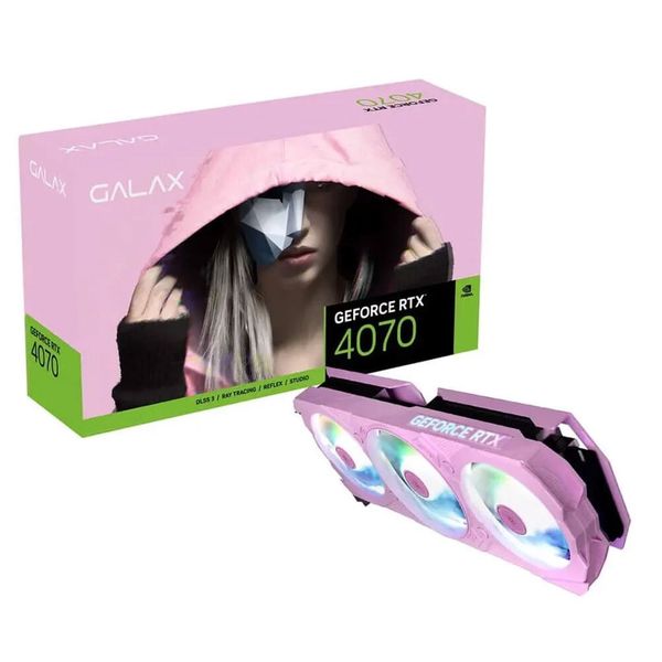  Card màn hình NVIDIA GeForce RTX 4070 GALAX EX Gamer Pink | 12GB GDDR6, 5888 CUDA, 600W 