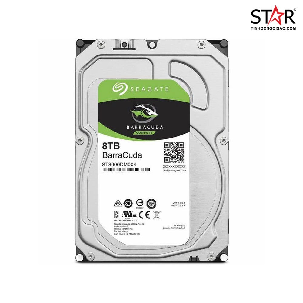 Ổ cứng HDD 8TB Seagate Barracuda (ST8000DM004)