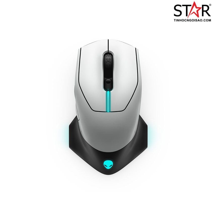 Chuột Dell Alienware 610M Wired/Wireless Gaming Mouse Xám (AW610M)