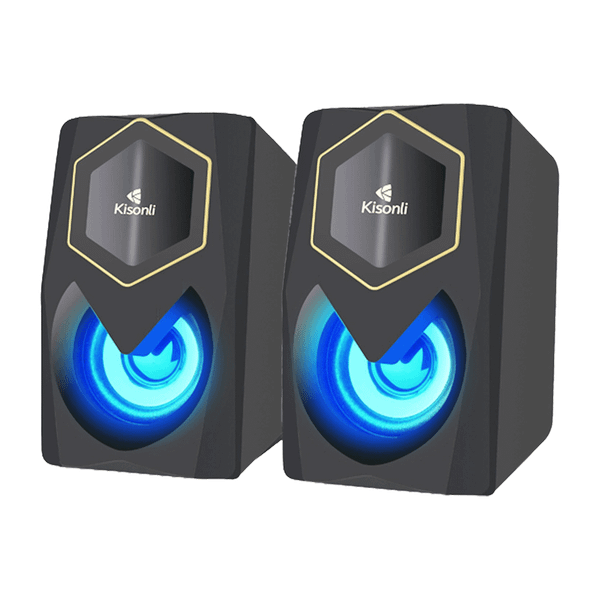  Loa máy tính USB 2.0 Kisonli L-1020 | Black 