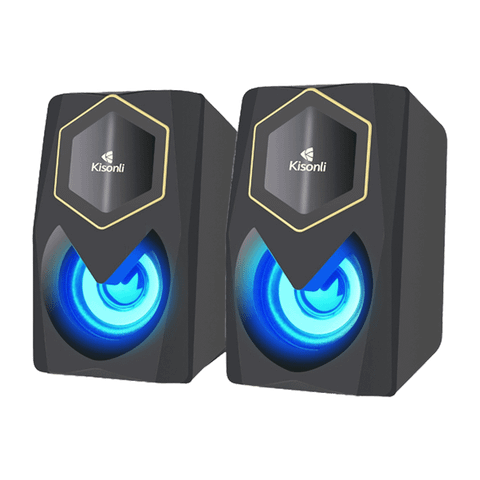 Loa máy tính USB 2.0 Kisonli L-1020 | Black