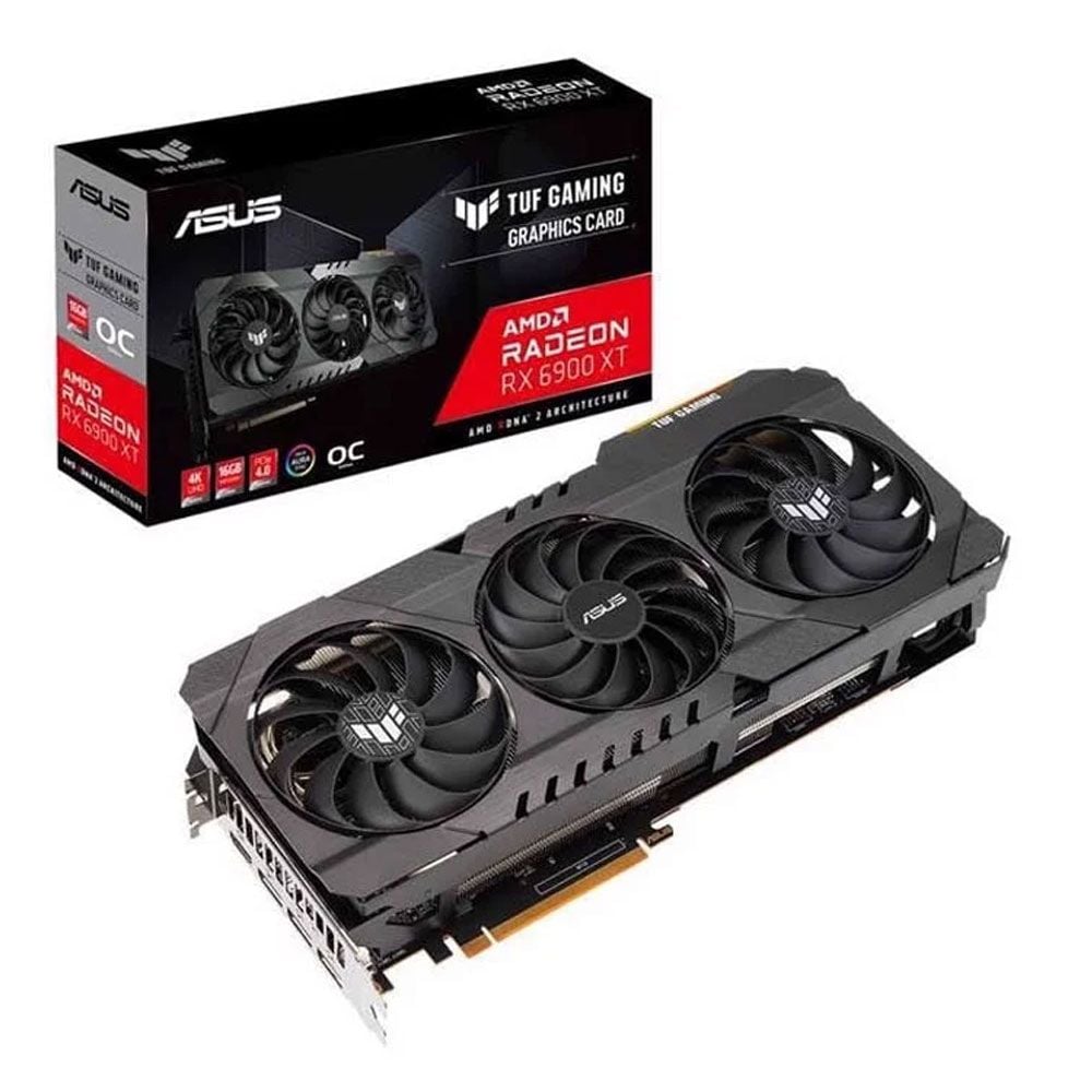 VGA Asus Radeon RX 6900XT 16GB GDDR6 TUF Gaming OC (TUF-RX 6900XT-O16GB-GAMING)