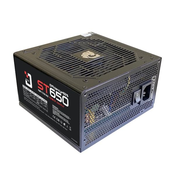  Nguồn máy tính Jetek J Series 650W (St650 Atx 12V Pfc) | Non Modular, ATX 