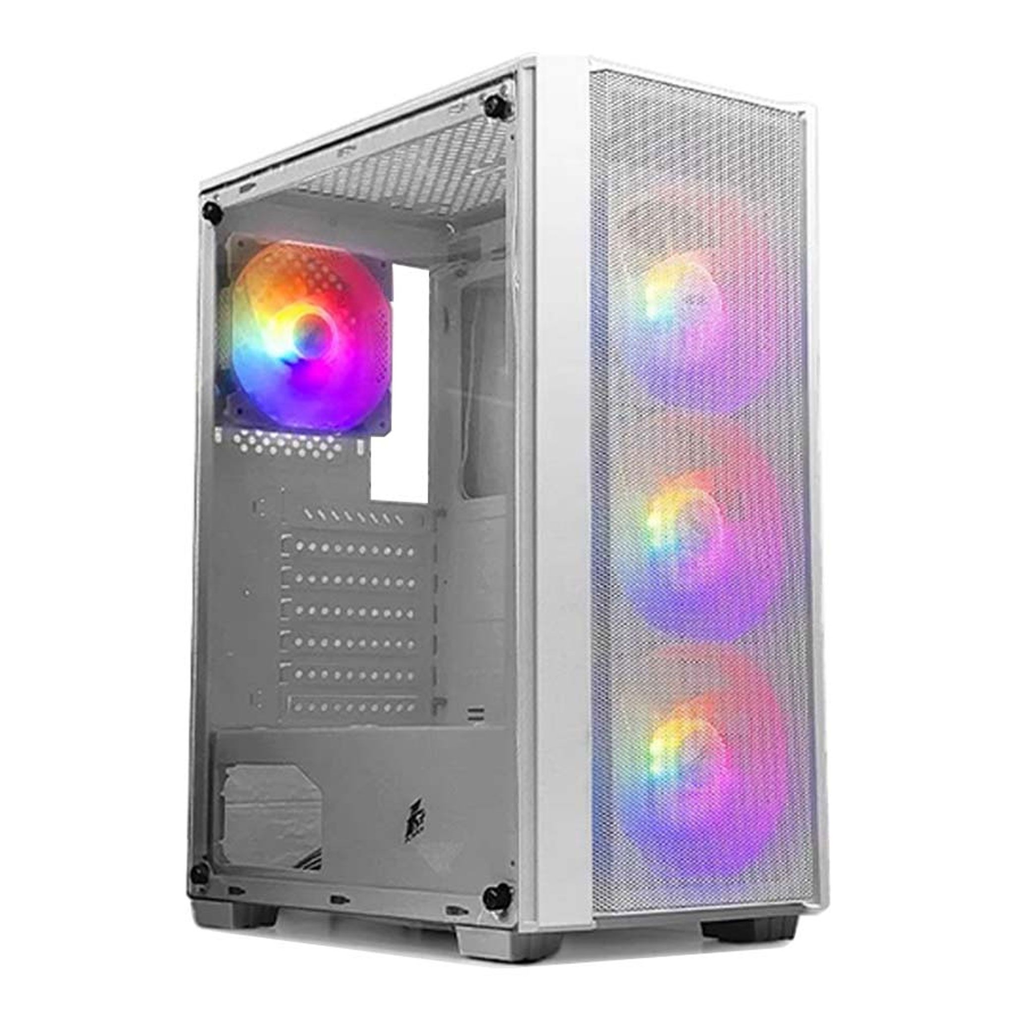 Thùng máy 1St Player V4 - Trắng | Kèm 4 fan RGB